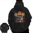I Teach Smart Cookies Cute Back To School Teacher Men Zip Up Hoodie Back Print, trending gift I Teach Smart Cookies Cute Back To School Teacher Men Zip Up Hoodie Back Print, trending gift