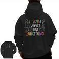 I Teach What's Your Superpower Teacher Teaching For Men Women Men Zip Up Hoodie Back Print, trending gift