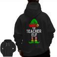 Teacher Elf Matching Family Christmas Women Men Men Zip Up Hoodie Back Print, trending gift Teacher Elf Matching Family Christmas Women Men Men Zip Up Hoodie Back Print, trending gift
