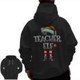The Teacher Elf Shirt Matching Family Christmas Elf Men Women Kids Men Zip Up Hoodie Back Print, trending gift The Teacher Elf Shirt Matching Family Christmas Elf Men Women Kids Men Zip Up Hoodie Back Print, trending gift