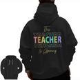 This Teacher Is Glowing Hello Summer End Of School Men Zip Up Hoodie Back Print, trending gift