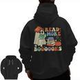 Teacher Halloween Cute Booooks Ghost Read More Books Men Zip Up Hoodie Back Print, trending gift Teacher Halloween Cute Booooks Ghost Read More Books Men Zip Up Hoodie Back Print, trending gift