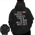 Teacher Inspirational Educator Favorite School Teacher Men Women Girls Kids Men Zip Up Hoodie Back Print, trending gift Teacher Inspirational Educator Favorite School Teacher Men Women Girls Kids Men Zip Up Hoodie Back Print, trending gift