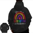 Teacher You Are a Rainbow Of Possibilities Funny Men Zip Up Hoodie Back Print, trending gift Teacher You Are a Rainbow Of Possibilities Funny Men Zip Up Hoodie Back Print, trending gift