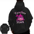Teacher Shark Female Teacher Men Zip Up Hoodie Back Print, trending gift Teacher Shark Female Teacher Men Zip Up Hoodie Back Print, trending gift