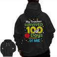 My Teacher Survived 100 Days Of Me Men Zip Up Hoodie Back Print, trending gift My Teacher Survived 100 Days Of Me Men Zip Up Hoodie Back Print, trending gift
