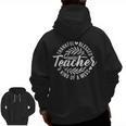 Teacher Thankful Blessed & Kind Of A Mess Hearts Cute Men Zip Up Hoodie Back Print, trending gift