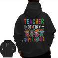Teacher Of Tiny Superheroes Men Zip Up Hoodie Back Print, trending gift Teacher Of Tiny Superheroes Men Zip Up Hoodie Back Print, trending gift