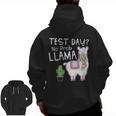 Teachers Testing Day Test Day No Prob Llama Teacher Men Zip Up Hoodie Back Print, trending gift Teachers Testing Day Test Day No Prob Llama Teacher Men Zip Up Hoodie Back Print, trending gift