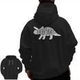 Teachersaurus Like A Normal Teacher Awesome Dinosaur Teacher Men Women Girls Kids Men Zip Up Hoodie Back Print, trending gift