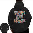 Team 5th Grade Building Blocks Bricks Theme Teacher Team For Men Women Kids Men Zip Up Hoodie Back Print, trending gift Team 5th Grade Building Blocks Bricks Theme Teacher Team For Men Women Kids Men Zip Up Hoodie Back Print, trending gift