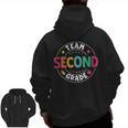 Team Second Grade Teacher Back To School 2nd Grade Squad Men Zip Up Hoodie Back Print, 2nd Grade Teacher Gifts, trending gift
