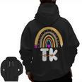 Team TK Transitional Kindergaten TK Crew Squad Teacher Kids Men Zip Up Hoodie Back Print, trending gift Team TK Transitional Kindergaten TK Crew Squad Teacher Kids Men Zip Up Hoodie Back Print, trending gift