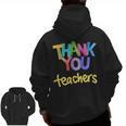 Thank You Teacher Appreciation Graduation Men Women Girls Kids Men Zip Up Hoodie Back Print, trending gift Thank You Teacher Appreciation Graduation Men Women Girls Kids Men Zip Up Hoodie Back Print, trending gift