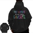 Tiny Humans Are My Favorite Daycare Provider Teacher Daycare Men Zip Up Hoodie Back Print, trending gift Tiny Humans Are My Favorite Daycare Provider Teacher Daycare Men Zip Up Hoodie Back Print, trending gift