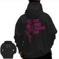 Tired Dance Teachers Club Dance Lover Men Zip Up Hoodie Back Print, trending gift