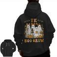 TK Boo Crew Preppy Halloween Floral Ghost TK Teacher Team TK Men Zip Up Hoodie Back Print, trending gift TK Boo Crew Preppy Halloween Floral Ghost TK Teacher Team TK Men Zip Up Hoodie Back Print, trending gift