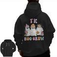 TK Boo Crew Retro Groovy Halloween Floral Ghost TK Teacher Men Zip Up Hoodie Back Print, Groovy Teacher Gifts, trending gift TK Boo Crew Retro Groovy Halloween Floral Ghost TK Teacher Men Zip Up Hoodie Back Print, Groovy Teacher Gifts, trending gift