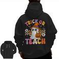 Trick Or Teach Cute Ghost Coffee Pumpkins Halloween Teacher Men Zip Up Hoodie Back Print, trending gift Trick Or Teach Cute Ghost Coffee Pumpkins Halloween Teacher Men Zip Up Hoodie Back Print, trending gift
