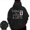 Valentines Day Teacher Tee I Love My Students A Latte Men Zip Up Hoodie Back Print, trending gift