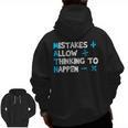 Vintage Math Teacher Saying Men Zip Up Hoodie Back Print, trending gift