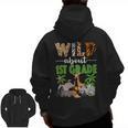 Wild About 1st Grade Teacher Student First Grade Zoo Safari Men Zip Up Hoodie Back Print, First Grade Teacher Gifts, trending gift Wild About 1st Grade Teacher Student First Grade Zoo Safari Men Zip Up Hoodie Back Print, First Grade Teacher Gifts, trending gift