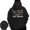 Wild About 4th Grade First Day Of School Teacher Student Men Zip Up Hoodie Back Print, First Grade Teacher Gifts, 4th Grade Teacher Gifts, trending gift Wild About 4th Grade First Day Of School Teacher Student Men Zip Up Hoodie Back Print, First Grade Teacher Gifts, 4th Grade Teacher Gifts, trending gift