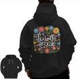 Wildflower 4th Fourth Grade Floral Back To School Teacher Men Zip Up Hoodie Back Print, 4th Grade Teacher Gifts, trending gift Wildflower 4th Fourth Grade Floral Back To School Teacher Men Zip Up Hoodie Back Print, 4th Grade Teacher Gifts, trending gift