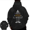 Which Witch Is Which Halloween Grammar Teacher Costume Men Zip Up Hoodie Back Print, trending gift Which Witch Is Which Halloween Grammar Teacher Costume Men Zip Up Hoodie Back Print, trending gift