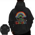 The Wonder Of Teaching Is Watching Caterpillars Teacher Men Zip Up Hoodie Back Print, trending gift