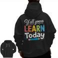 Y'All Gonna Learn Today Back To School First Day Teacher Men Zip Up Hoodie Back Print, trending gift