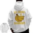 1st Grade Is Bananas Teacher Teaching Back To School Men Zip Up Hoodie Back Print, trending gift