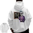 67 Math Teacher Meme Brainrot Six Seven Halloween Equation Men Zip Up Hoodie Back Print, trending gift