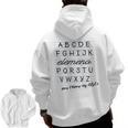 ABC Elemeno Shirt Alphabet Kindergarten Preschool Teacher Men Zip Up Hoodie Back Print, trending gift ABC Elemeno Shirt Alphabet Kindergarten Preschool Teacher Men Zip Up Hoodie Back Print, trending gift