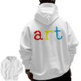Art Teacher Artists Men Zip Up Hoodie Back Print, trending gift Art Teacher Artists Men Zip Up Hoodie Back Print, trending gift