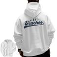 Art Teacher Men Women Cute Vintage Graphic Art Teacher Men Zip Up Hoodie Back Print, trending gift