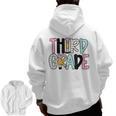 Back To School Third Grade Teacher First Day Of 3rd Grade Men Zip Up Hoodie Back Print, First Grade Teacher Gifts, trending gift Back To School Third Grade Teacher First Day Of 3rd Grade Men Zip Up Hoodie Back Print, First Grade Teacher Gifts, trending gift
