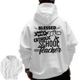 Blessed To Be A Catholic School Teacher Christian Teaching Men Zip Up Hoodie Back Print, trending gift Blessed To Be A Catholic School Teacher Christian Teaching Men Zip Up Hoodie Back Print, trending gift