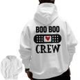 Boo Boo Crew First Aid School Nurse Day Care Teacher Men Zip Up Hoodie Back Print, trending gift Boo Boo Crew First Aid School Nurse Day Care Teacher Men Zip Up Hoodie Back Print, trending gift