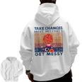Take Chances Make Mistakes Get Messy Vintage Teacher Life Men Zip Up Hoodie Back Print, trending gift Take Chances Make Mistakes Get Messy Vintage Teacher Life Men Zip Up Hoodie Back Print, trending gift
