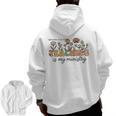 Christian Teacher Teaching Is My Ministry Faith Bible Verse Men Zip Up Hoodie Back Print, trending gift