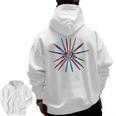 Cool Brush Heart Shape Art Teacher Paint For Artist Painter Men Zip Up Hoodie Back Print, trending gift