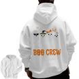 Cute Ghost Team Pre K Boo Crew Halloween Teacher Student Men Zip Up Hoodie Back Print, trending gift