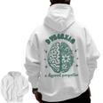 Dyslexia A Different Perspective Dyslexia Specialist Teacher Men Zip Up Hoodie Back Print, trending gift Dyslexia A Different Perspective Dyslexia Specialist Teacher Men Zip Up Hoodie Back Print, trending gift
