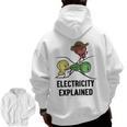 Electricity Explained Physics Nerd I Teacher School Men Zip Up Hoodie Back Print, trending gift Electricity Explained Physics Nerd I Teacher School Men Zip Up Hoodie Back Print, trending gift
