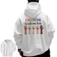 Everyone Is Welcome Here Idaho Teacher Men Zip Up Hoodie Back Print, trending gift Everyone Is Welcome Here Idaho Teacher Men Zip Up Hoodie Back Print, trending gift