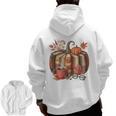 Fall Book Pumpkin Retro Reading Halloween Teacher Men Zip Up Hoodie Back Print, trending gift Fall Book Pumpkin Retro Reading Halloween Teacher Men Zip Up Hoodie Back Print, trending gift