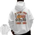 Fall In Love With Learning Teacher Retro Thanksgiving Men Zip Up Hoodie Back Print, trending gift