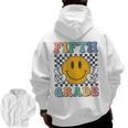 Fifth Grade Team Teachers Boys Girls Retro Smile 5th Grade Men Zip Up Hoodie Back Print, trending gift Fifth Grade Team Teachers Boys Girls Retro Smile 5th Grade Men Zip Up Hoodie Back Print, trending gift