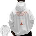 The Floor Is Lava For History Lovers & Teachers Premium Tri-Blend Men Zip Up Hoodie Back Print, History Teacher Gifts, trending gift The Floor Is Lava For History Lovers & Teachers Premium Tri-Blend Men Zip Up Hoodie Back Print, History Teacher Gifts, trending gift